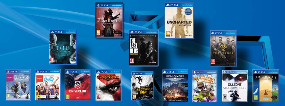 Sony rebaja sus juegos en formato físico esta semana santa