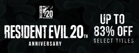 Capcom celebra el 20º aniversario de Resident Evil con ofertas de hasta el 83% en Steam