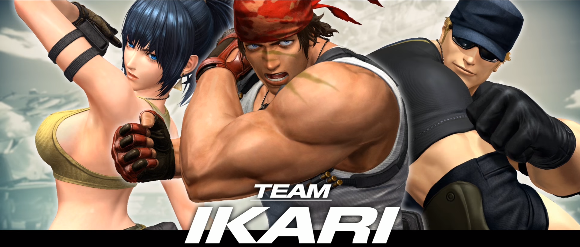 SNK presenta al equipo “Ikari” en The King of Fighters XIV