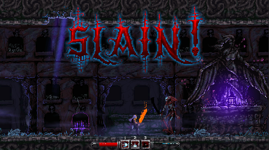 Trailer de lanzamiento de Slain!, el Metroidvania de toque Heavy