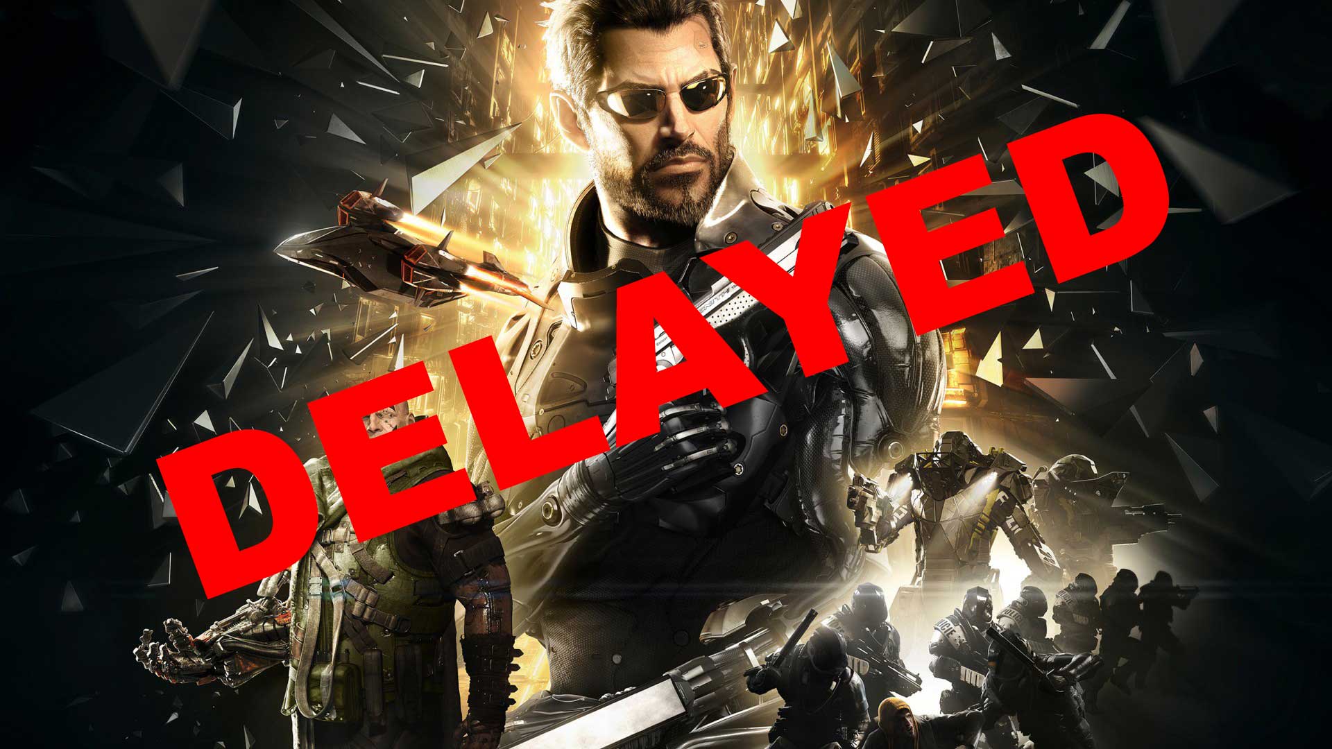Mal dia para los fans de Deus Ex, se retrasa hasta el 23 de Agosto.