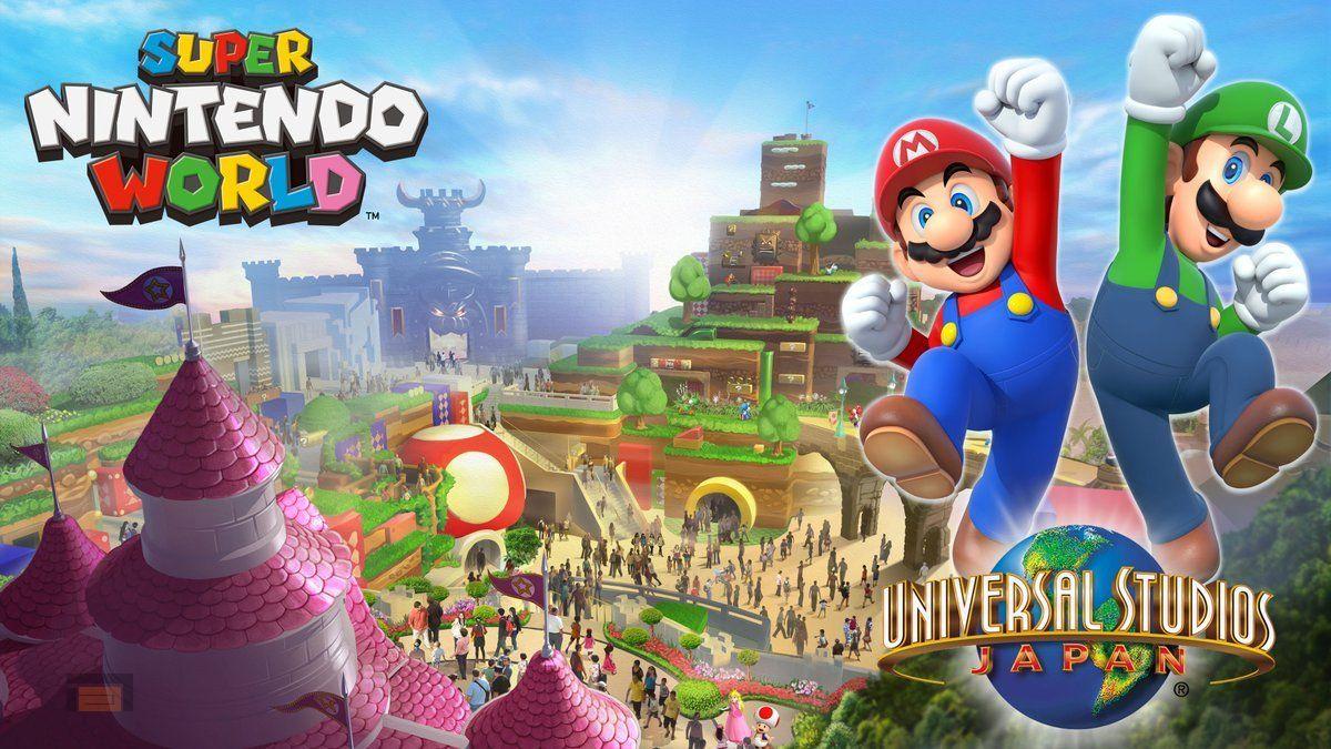 Universal Studios de Osaka será el primer parque en recibir Super Mario World