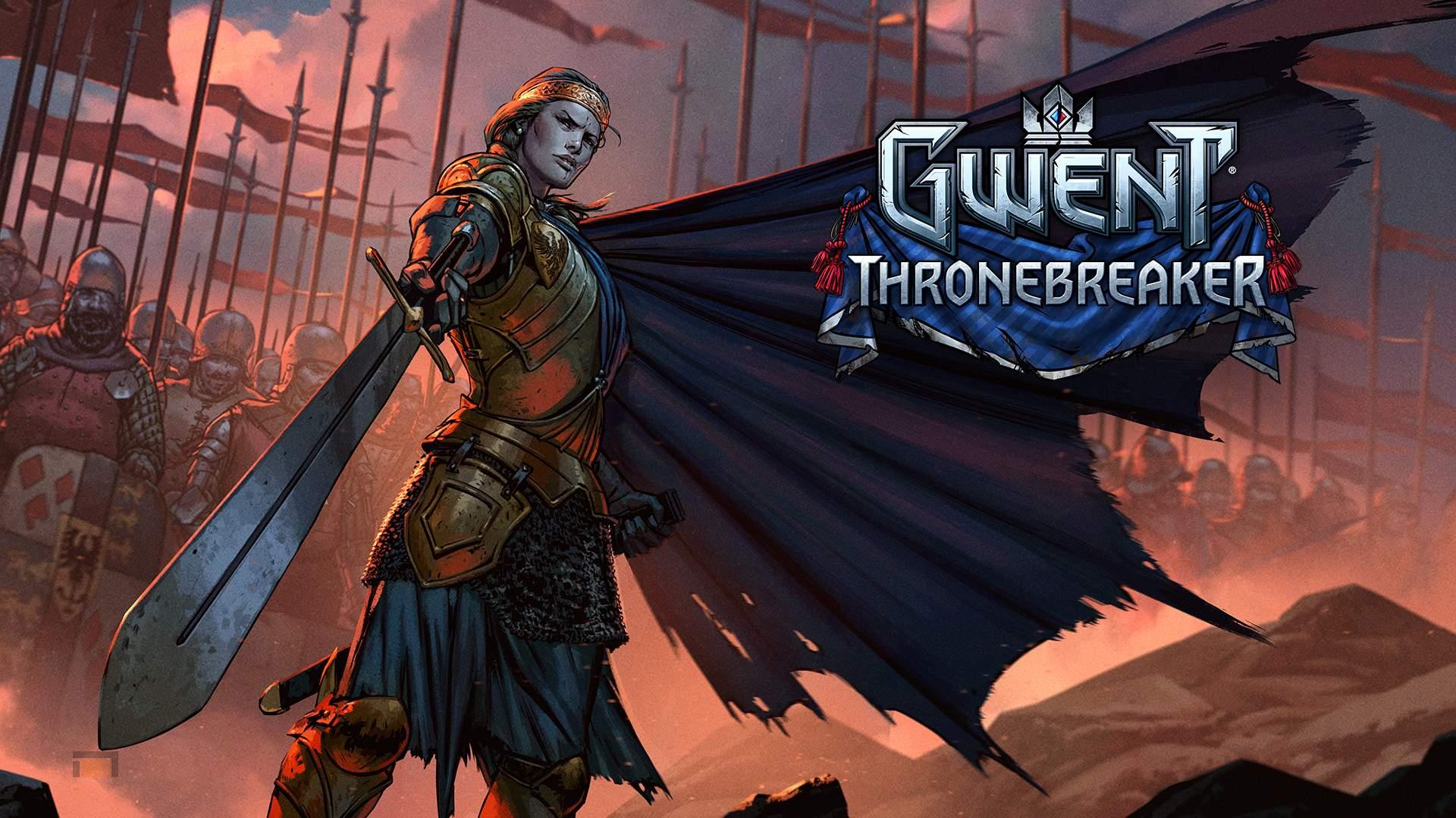 Gwent tendrá modo historia y se llamará Thronebreaker. Además anunciados torneos públicos.